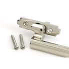Polished Nickel Art Deco Espag - LH - Espag. Fasteners - From The Anvil - Yester Home