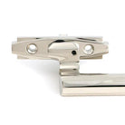 Polished Nickel Art Deco Espag - LH - Espag. Fasteners - From The Anvil - Yester Home
