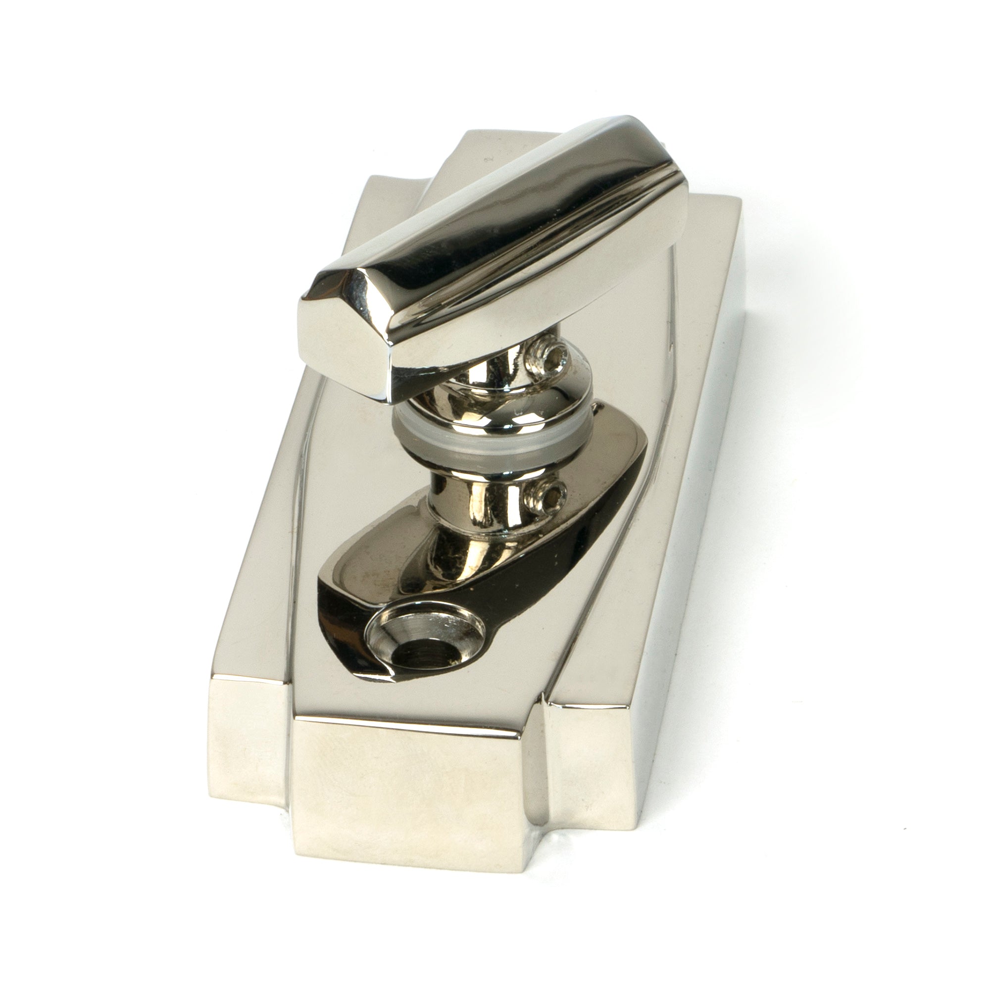 Polished Nickel Art Deco Thumbturn | From The Anvil - Thumbturns - From The Anvil - Yester Home