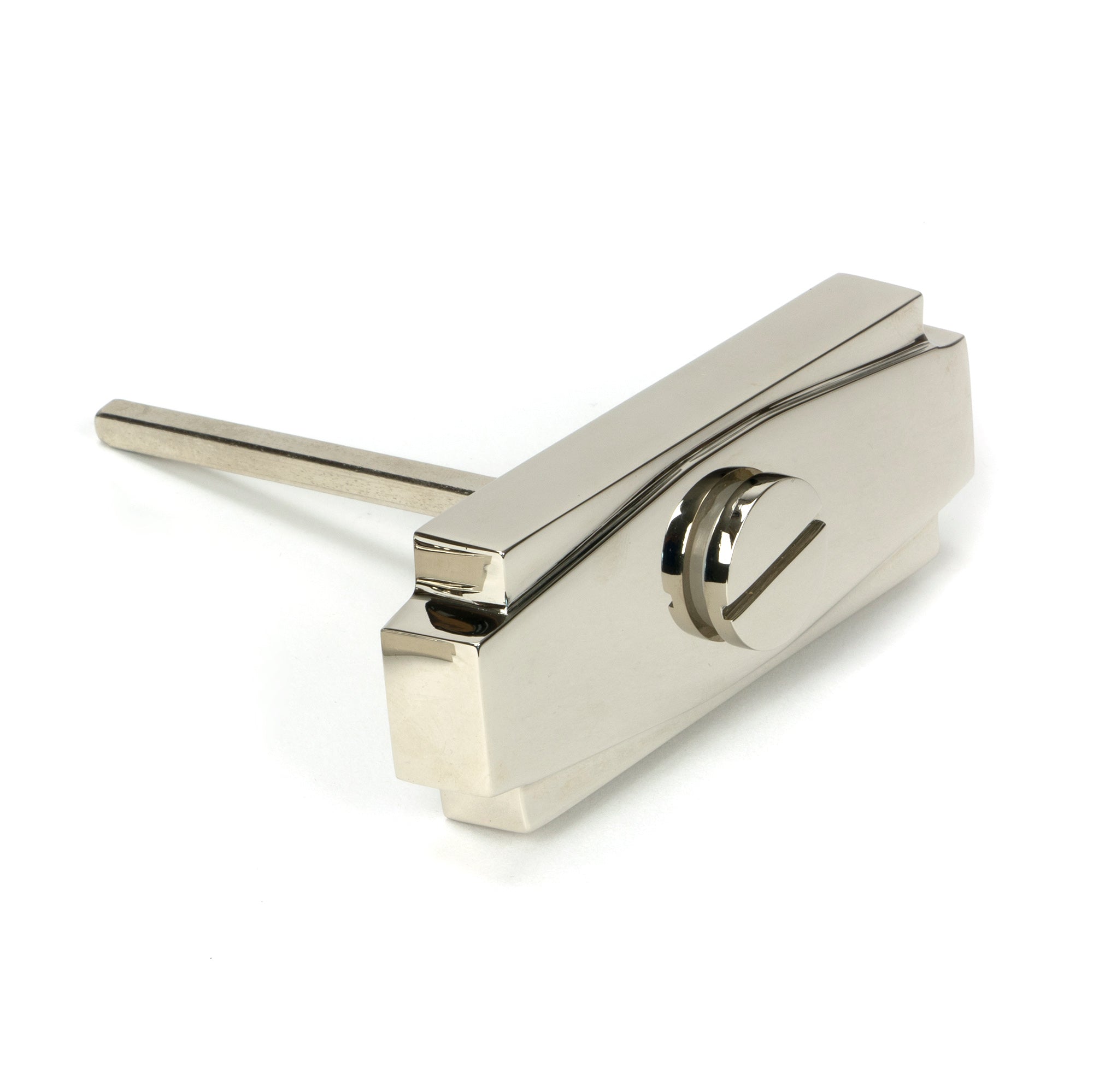 Polished Nickel Art Deco Thumbturn | From The Anvil - Thumbturns - From The Anvil - Yester Home
