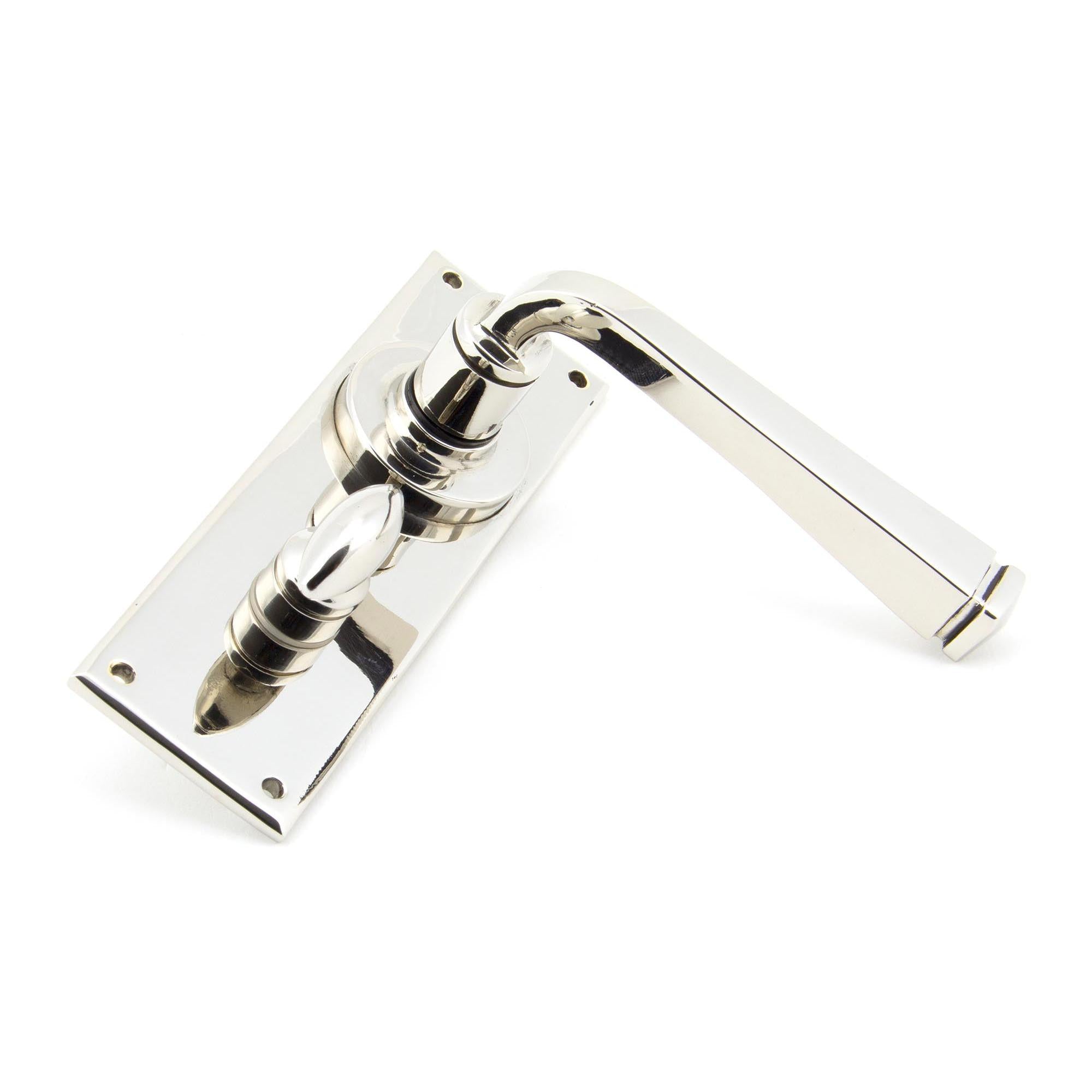 Polished Nickel Avon Lever Bathroom Set | From The Anvil - Lever Bathroom - From The Anvil - Yester Home