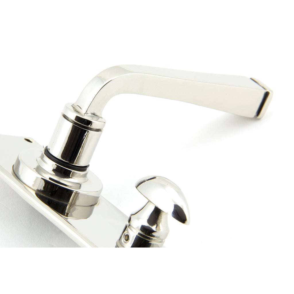 Polished Nickel Avon Lever Bathroom Set | From The Anvil-Lever Bathroom-Yester Home
