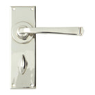 Polished Nickel Avon Lever Bathroom Set | From The Anvil - Lever Bathroom - From The Anvil - Yester Home