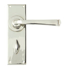 Polished Nickel Avon Lever Bathroom Set | From The Anvil-Lever Bathroom-Yester Home
