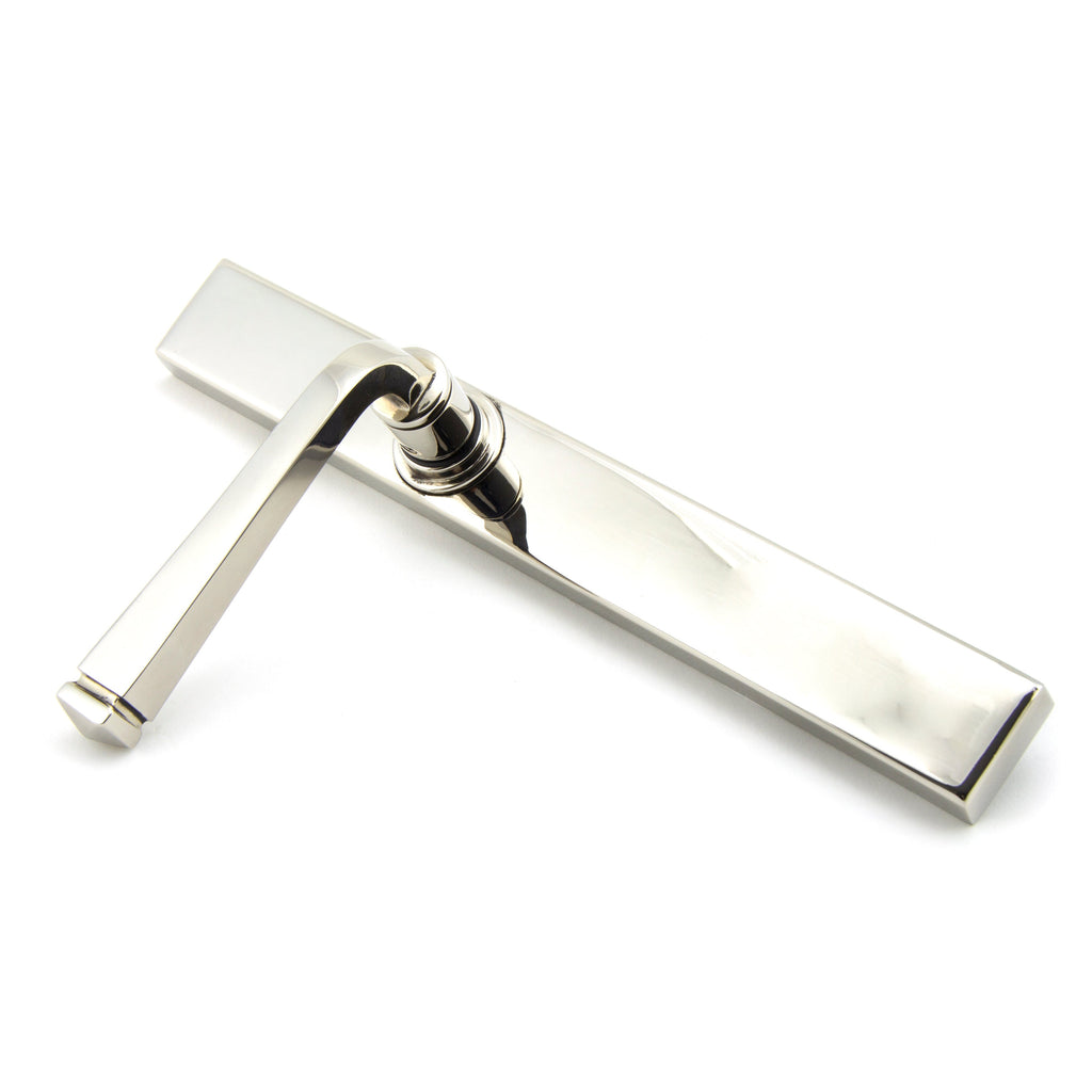 Polished Nickel Avon Slimline Lever Latch Set | From The Anvil