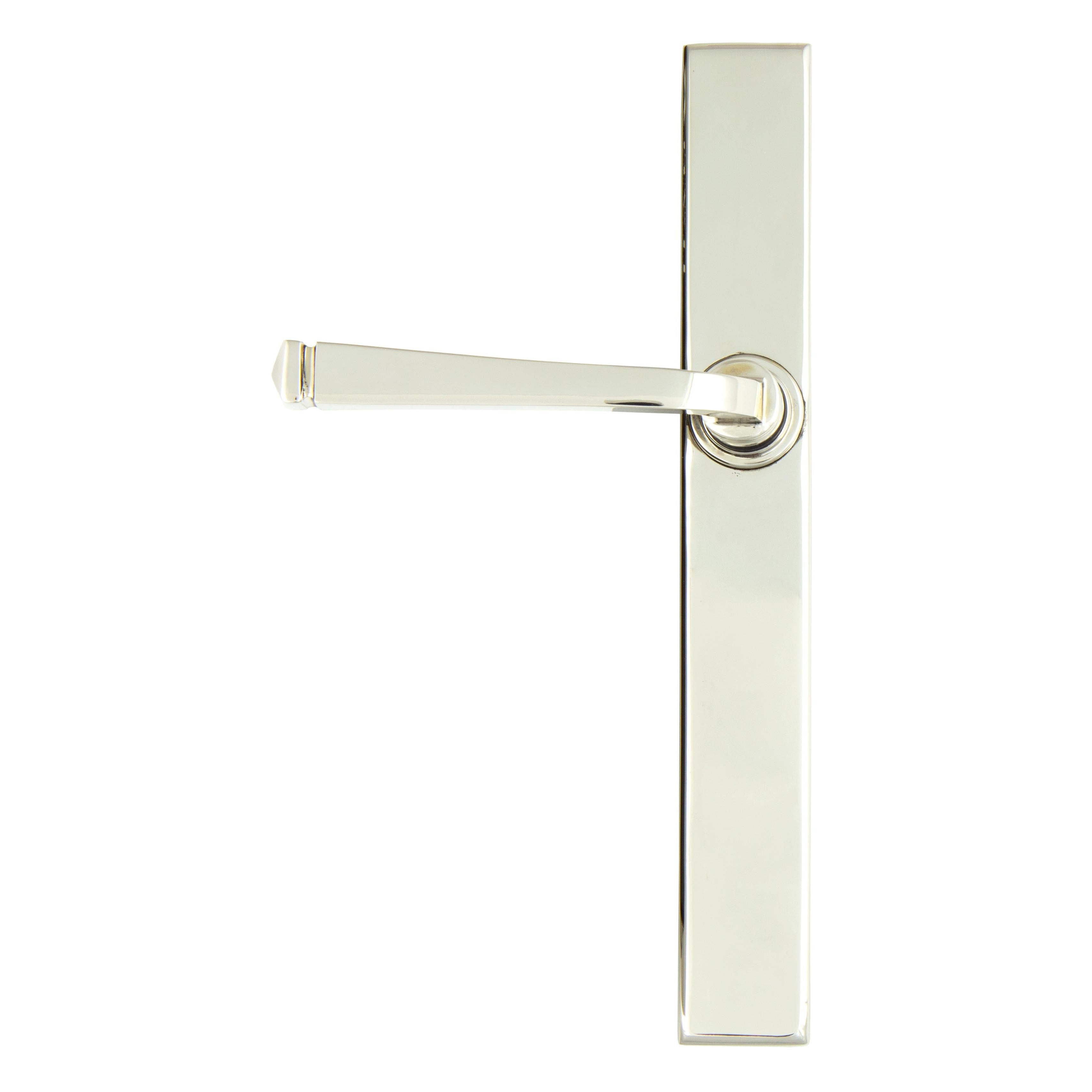 Polished Nickel Avon Slimline Lever Latch Set | From The Anvil - Espagnolette - From The Anvil - Yester Home
