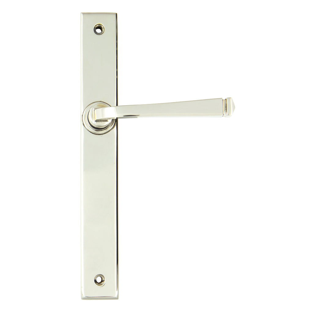 Polished Nickel Avon Slimline Lever Latch Set | From The Anvil