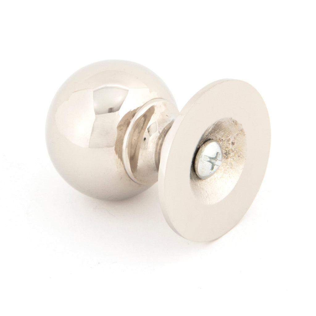 Polished Nickel Ball Cabinet Knob 31mm | From The Anvil-Cabinet Knobs-Yester Home