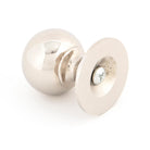 Polished Nickel Ball Cabinet Knob 31mm | From The Anvil - Cabinet Knobs - From The Anvil - Yester Home