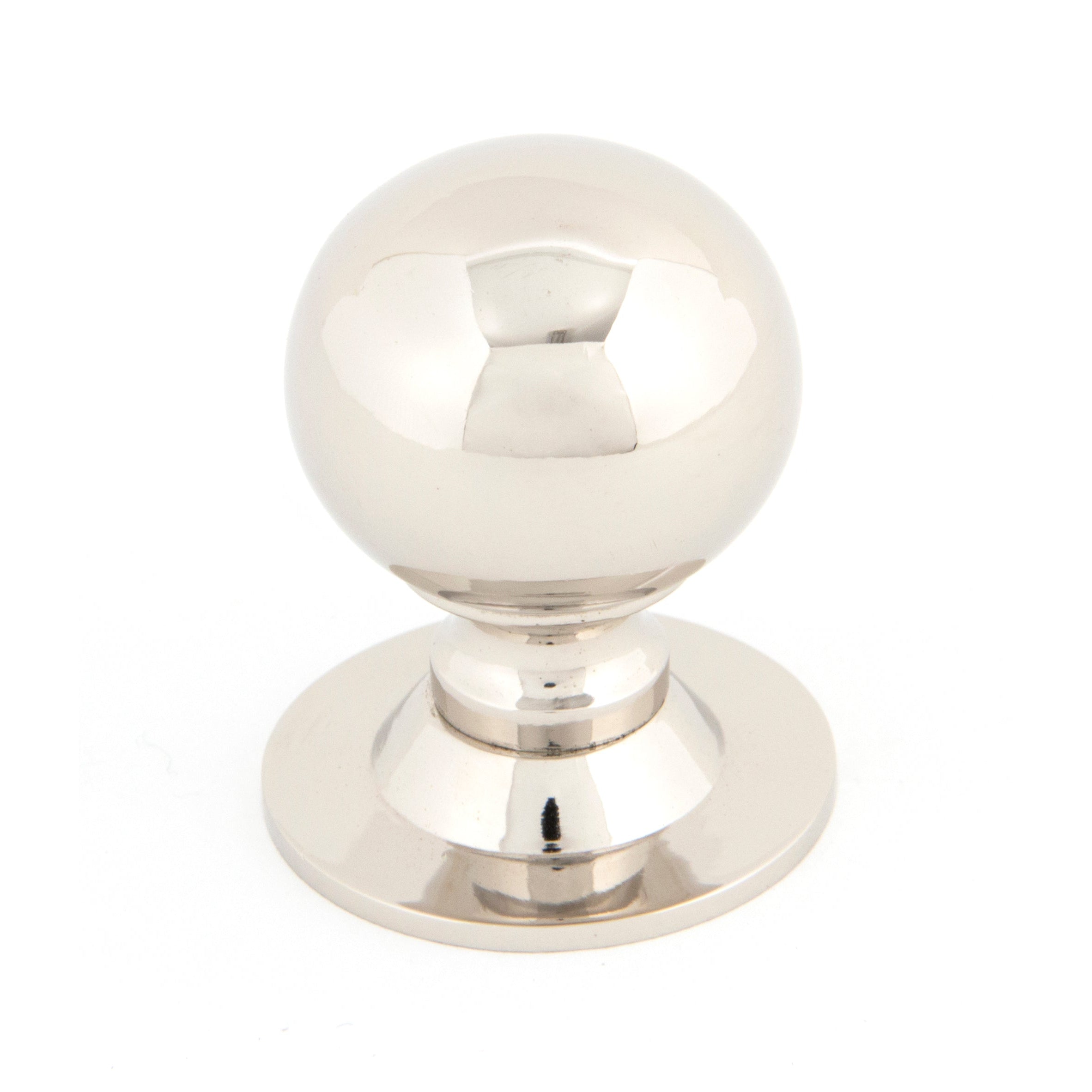 Polished Nickel Ball Cabinet Knob 31mm | From The Anvil-Cabinet Knobs-Yester Home