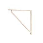 Polished Nickel Barton Shelf Bracket (200mm x 200mm) | From The Anvil-Shelf Brackets-Yester Home