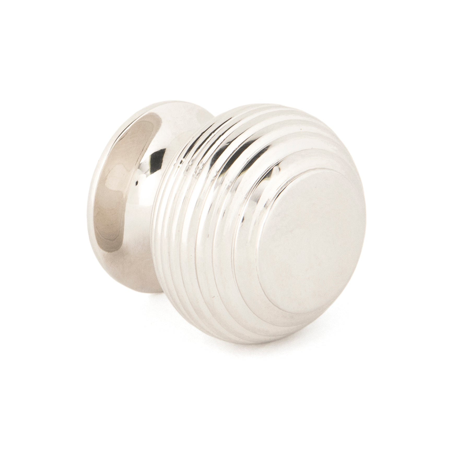 Polished Nickel Beehive Cabinet Knob 30mm | From The Anvil-Cabinet Knobs-Yester Home