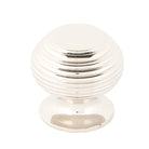 Polished Nickel Beehive Cabinet Knob 30mm | From The Anvil - Cabinet Knobs - From The Anvil - Yester Home