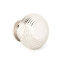 Polished Nickel Beehive Cabinet Knob 40mm | From The Anvil-Cabinet Knobs-Yester Home