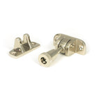 Polished Nickel Brompton Brighton Fastener (Radiused) | From The Anvil - Fasteners - From The Anvil - Yester Home