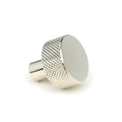 Polished Nickel Brompton Cabinet Knob - 25mm (No rose) | From The Anvil-Cabinet Knobs-Yester Home