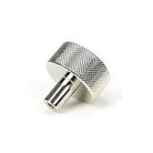 Polished Nickel Brompton Cabinet Knob - 32mm (No rose) | From The Anvil-Cabinet Knobs-Yester Home
