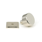 Polished Nickel Brompton Cabinet Knob - 32mm (Square) | From The Anvil - Cabinet Knobs - From The Anvil - Yester Home