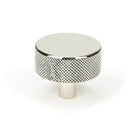 Polished Nickel Brompton Cabinet Knob - 38mm (No rose) | From The Anvil-Cabinet Knobs-Yester Home