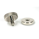 Polished Nickel Brompton Centre Door Knob (Art Deco) | From The Anvil - Centre Door Knobs - From The Anvil - Yester Home