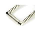 Polished Nickel Brompton Door Knocker | From The Anvil-Bolt-Through Door Knockers-Yester Home