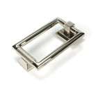 Polished Nickel Brompton Door Knocker | From The Anvil - Bolt-Through Door Knockers - From The Anvil - Yester Home