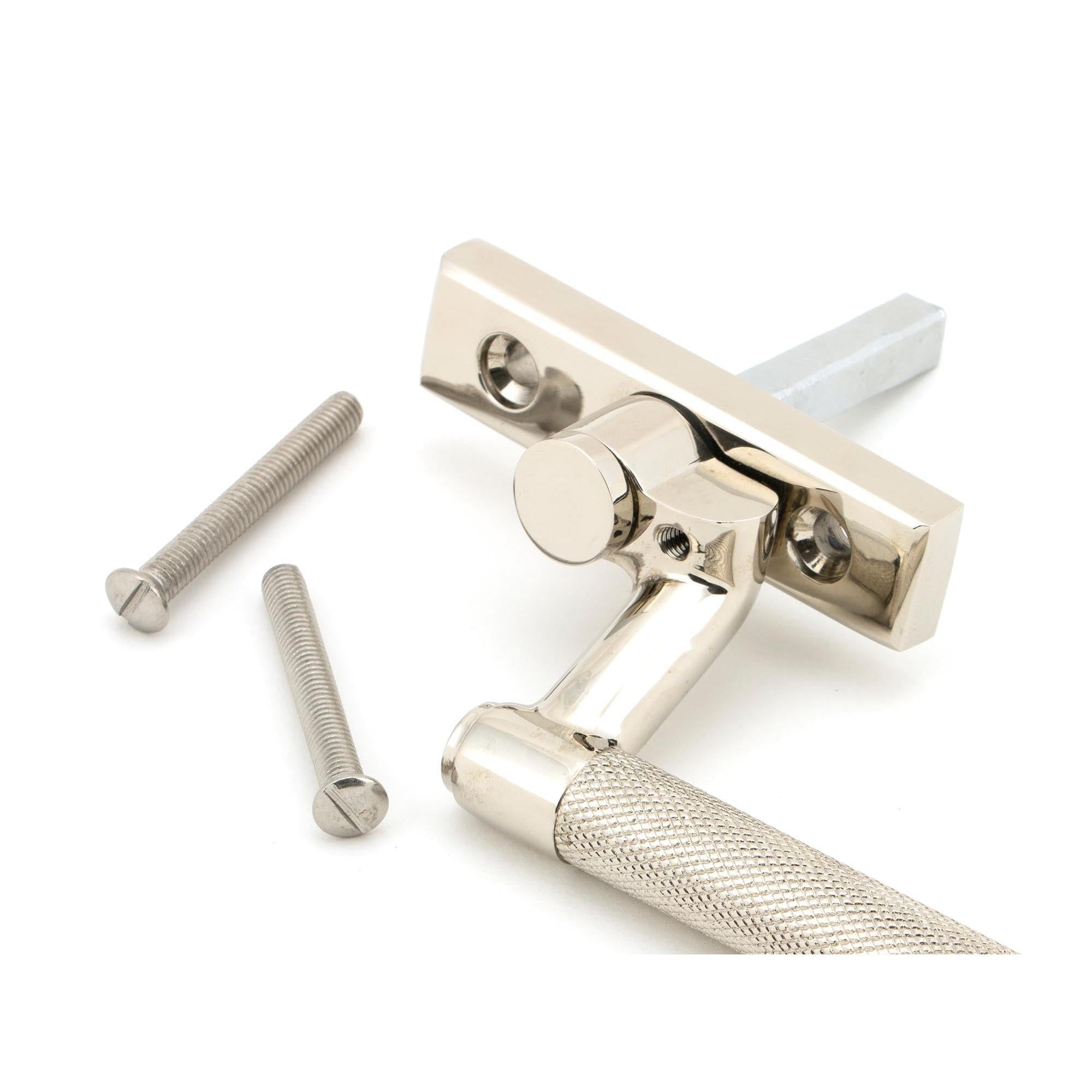 Polished Nickel Brompton Espag - LH | From The Anvil - Espag. Fasteners - From The Anvil - Yester Home