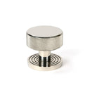 Polished Nickel Brompton Mortice/Rim Knob Set (Beehive) | From The Anvil - Mortice Knobs - From The Anvil - Yester Home