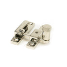 Polished Nickel Brompton Quadrant Fastener - Narrow | From The Anvil - Quadrant Fasteners - From The Anvil - Yester Home