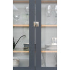 Polished Nickel Cabinet Latch | From The Anvil-Cabinet Latches & Catches-Yester Home