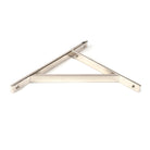 Polished Nickel Chalfont Shelf Bracket (260mm x 200mm) | From The Anvil-Shelf Brackets-Yester Home