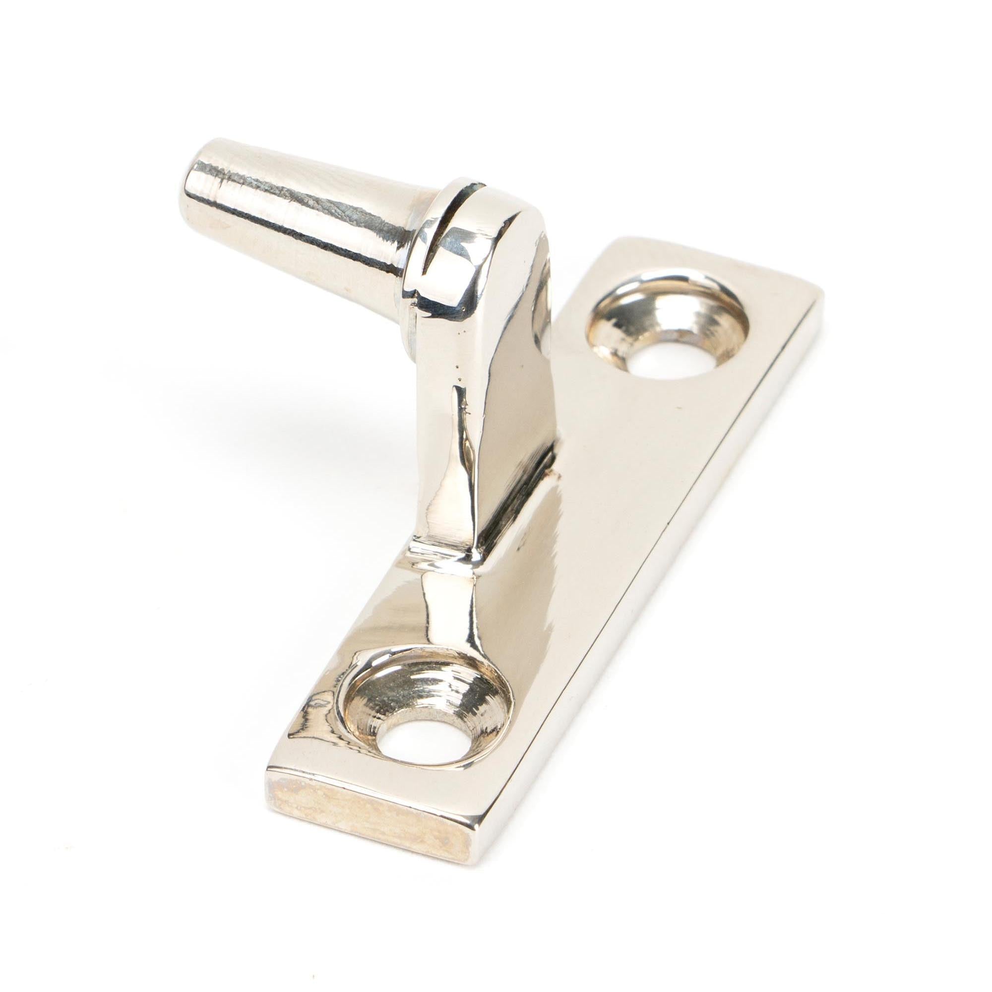 Polished Nickel Cranked Casement Stay Pin | From The Anvil - Stay Pins - From The Anvil - Yester Home