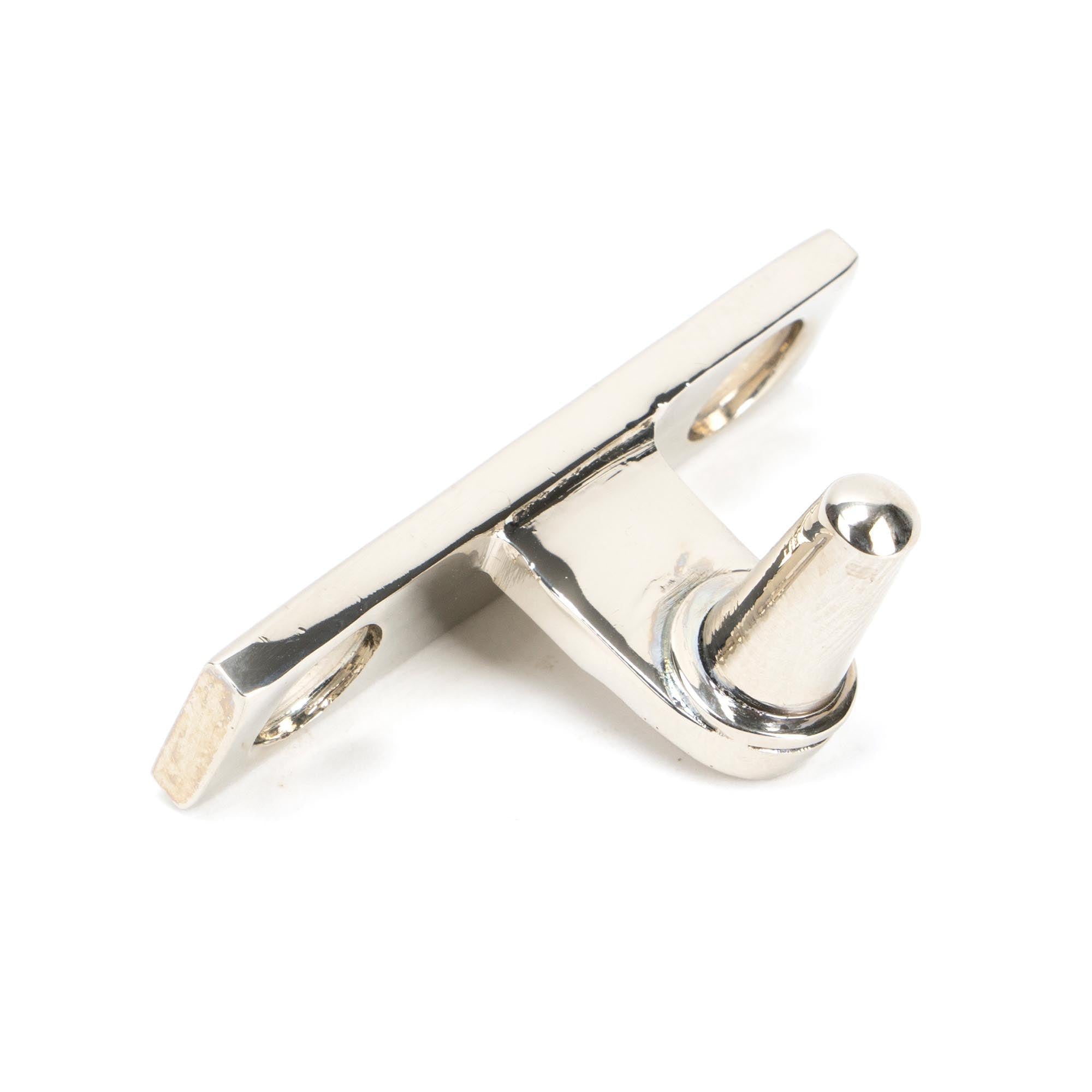 Polished Nickel Cranked Casement Stay Pin | From The Anvil - Stay Pins - From The Anvil - Yester Home