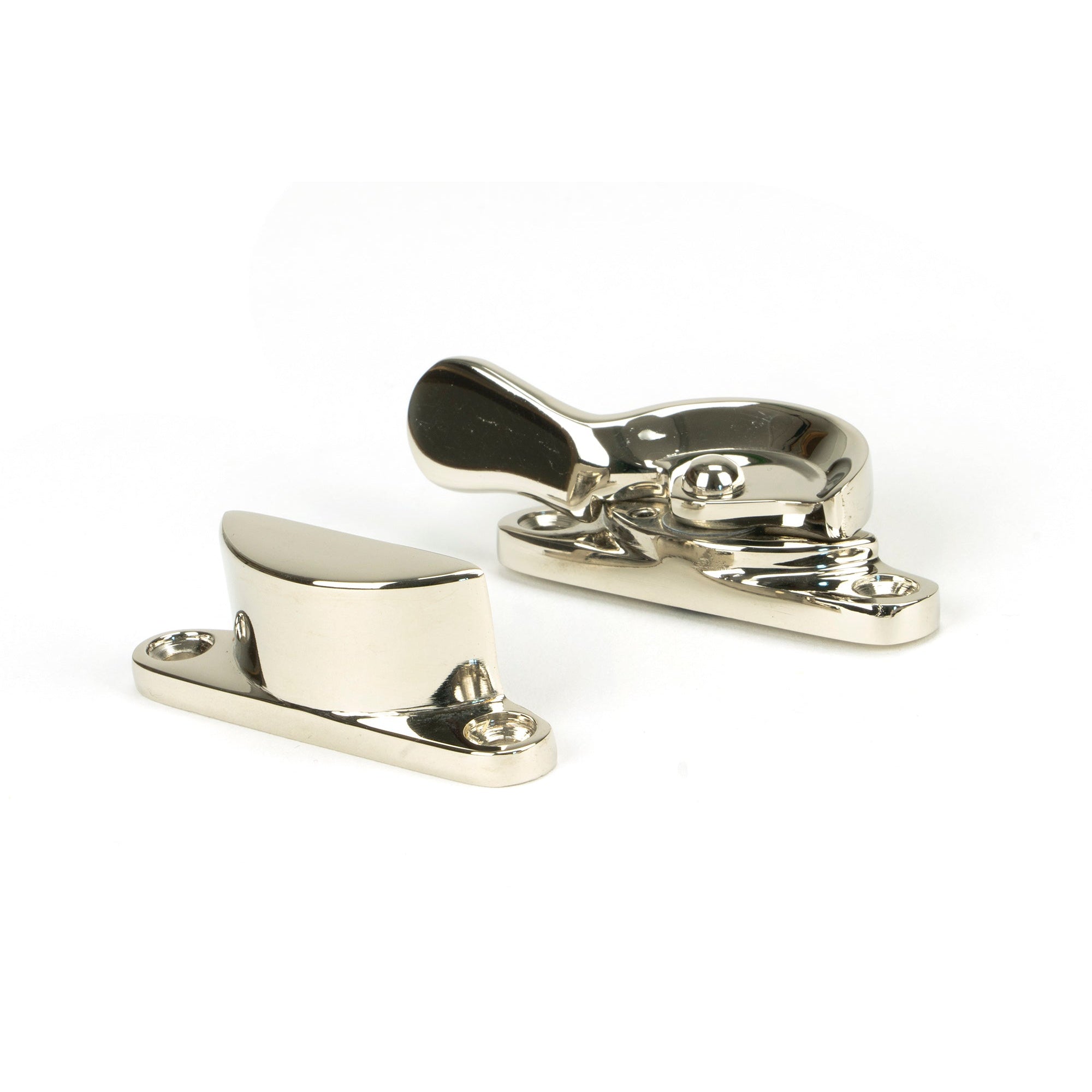 Polished Nickel Fitch Fastener | From The Anvil-Fasteners-Yester Home