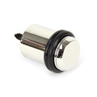 Polished Nickel Floor Mounted Door Stop | From The Anvil - Door Stops - From The Anvil - Yester Home