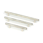 Polished Nickel Full Brompton Pull Handle - Large | From The Anvil-Pull Handles-Yester Home
