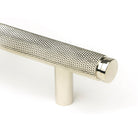 Polished Nickel Full Brompton Pull Handle - Medium | From The Anvil-Pull Handles-Yester Home