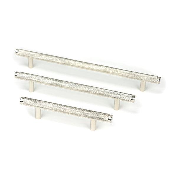 Polished Nickel Full Brompton Pull Handle - Medium | From The Anvil-Pull Handles-Yester Home