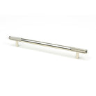 Polished Nickel Half Brompton Pull Handle - Large | From The Anvil-Pull Handles-Yester Home