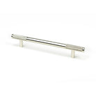 Polished Nickel Half Brompton Pull Handle - Medium | From The Anvil - Pull Handles - From The Anvil - Yester Home
