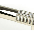 Polished Nickel Half Brompton Pull Handle - Medium | From The Anvil-Pull Handles-Yester Home