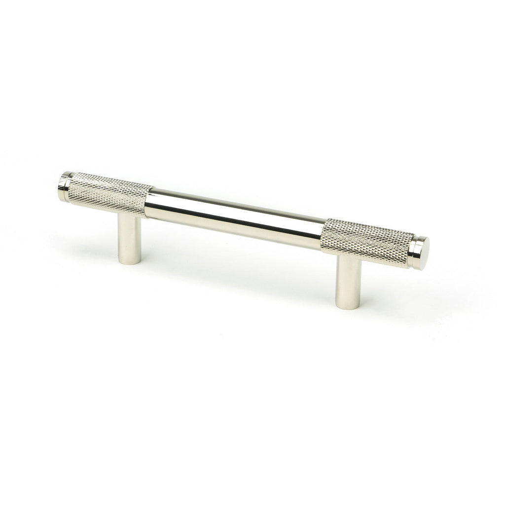 Polished Nickel Half Brompton Pull Handle - Small | From The Anvil-Pull Handles-Yester Home