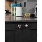 Polished Nickel Hammered Mushroom Cabinet Knob 32mm | From The Anvil-Cabinet Knobs-Yester Home
