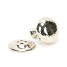 Polished Nickel Hammered Mushroom Cabinet Knob 38mm | From The Anvil-Cabinet Knobs-Yester Home
