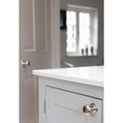 Polished Nickel Hammered Mushroom Cabinet Knob 38mm | From The Anvil-Cabinet Knobs-Yester Home