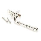 Polished Nickel Hammered Newbury Espag - LH | From The Anvil - Espag. Fasteners - From The Anvil - Yester Home