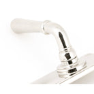 Polished Nickel Hammered Newbury Lever Lock Set | From The Anvil-Lever Lock-Yester Home
