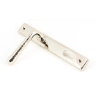 Polished Nickel Hammered Newbury Slimline Espag. Lock Set | From The Anvil - Espagnolette - From The Anvil - Yester Home
