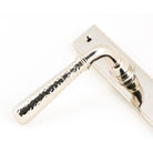 Polished Nickel Hammered Newbury Slimline Espag. Lock Set | From The Anvil - Espagnolette - From The Anvil - Yester Home