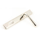Polished Nickel Hammered Newbury Slimline Espag. Lock Set | From The Anvil-Espagnolette-Yester Home